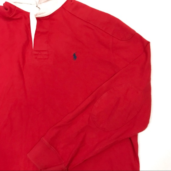 Vintage 90s Polo Rugby Shirt XL Men’s 100% Cotton - Picture 4 of 7